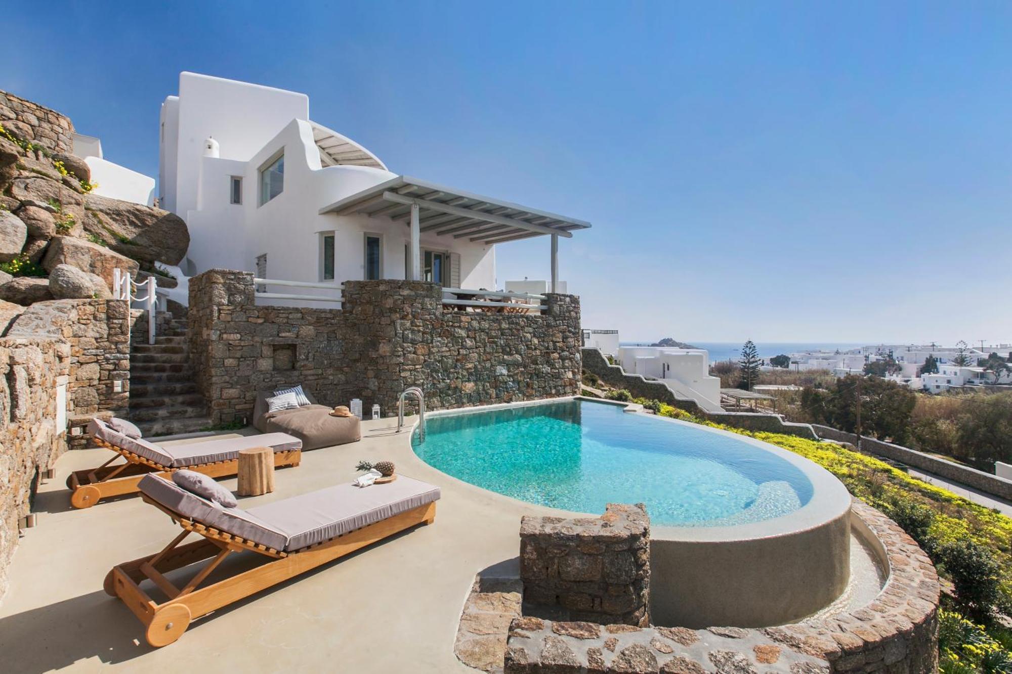 Breathtaking 6 Bed In Platis Gialos Экстерьер фото