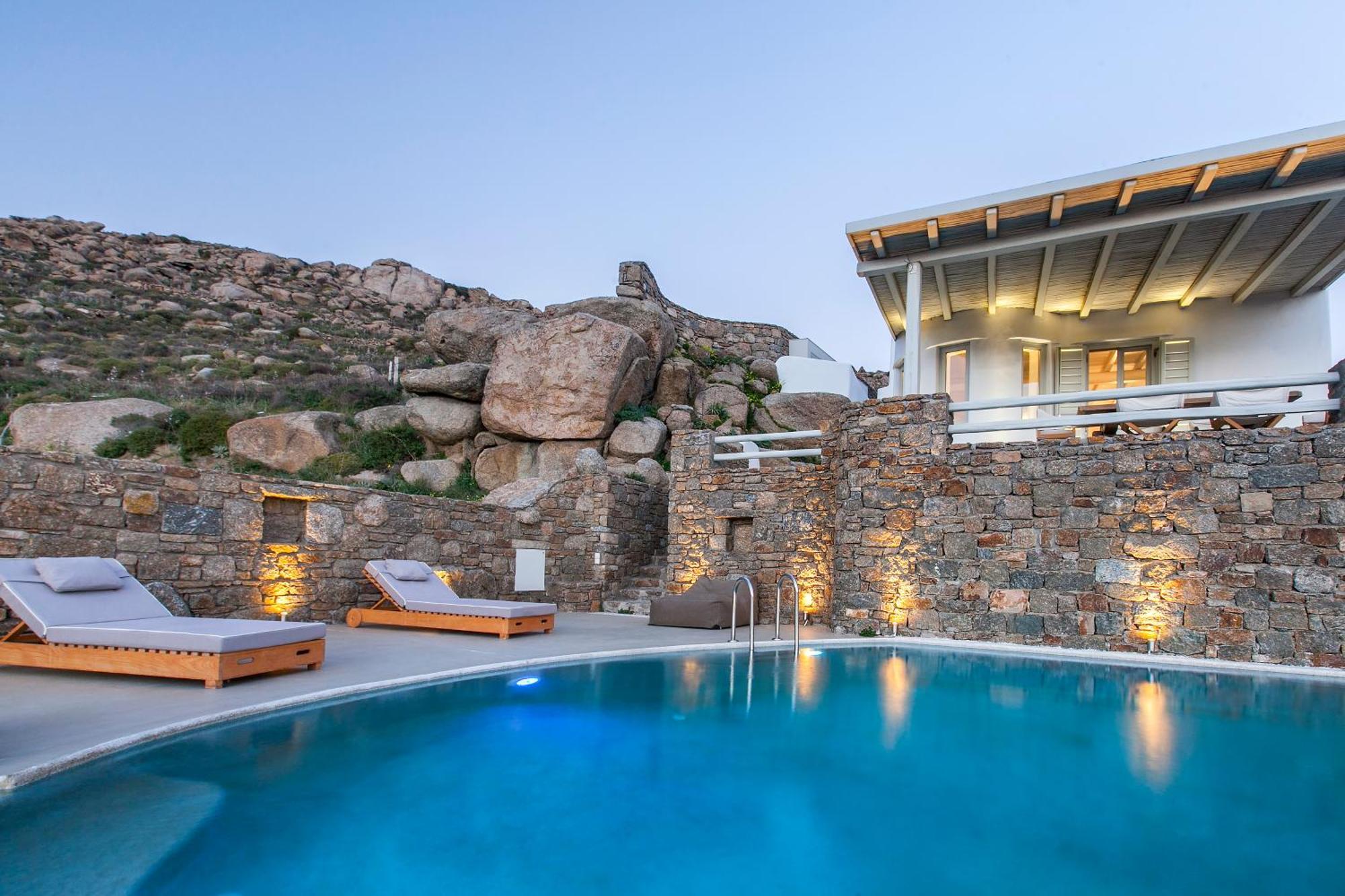 Breathtaking 6 Bed In Platis Gialos Экстерьер фото